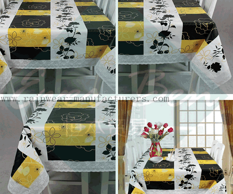 Square EVA table cover with printing